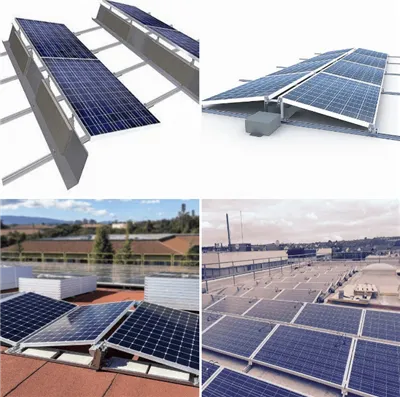 Ballasted sistèm aliye pou twa plat